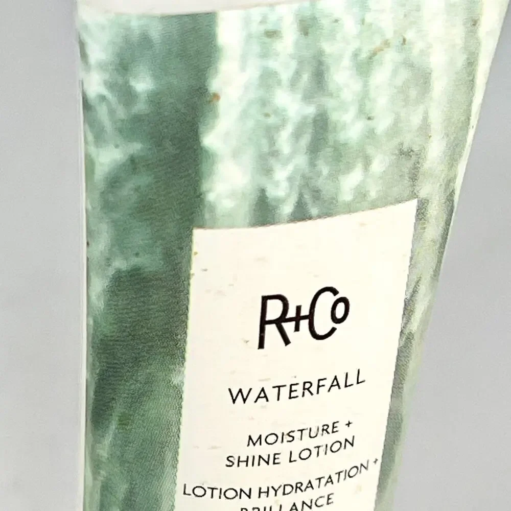 R+Co Waterfall Moisture Shine Hair Lotion Hydration Smooth Travel .5oz 15ml New - Picture 3 of 6